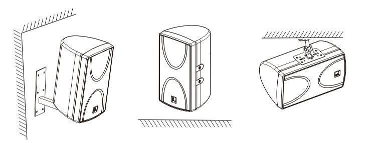 有源網(wǎng)絡(luò)工程塑膠音箱安裝圖